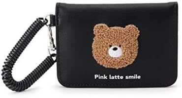 ピンク ラテ その他 キッズ 3180 もこもこベアパスケース 在庫一掃