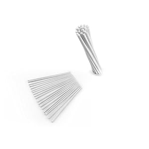 Ibili Cake Pop-stokjes 11,5 cm 50 stuks papier, wit, 20 x 11,5 x 5 cm, eenheden