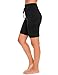 Ekouaer Women's Board Shorts High Waist Swim Shorts Beach Surf Swimwear Shorts S-4XL