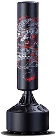 トレーニングバッグ トレーニングボクシング 空手ボクシングパンチングバッグ フリースタイルボクシングパンチングバッグ フィットネスパンチングバッグ Color Black Size 45 45 180cm Modernzeg Hu