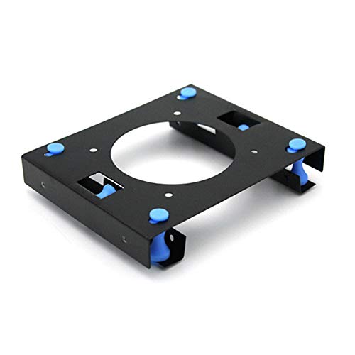 Shentesel Computer 3.5in to 5.25in Hard Disk Mount Adapter DVD ROM Bay Shockproof Bracket - Red - Thumbnail 5