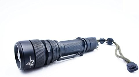Mestart Adjustable Focus CREE XML-T6 LED Flashlight Torch,Zoomable and Rechargeable Flashlight
