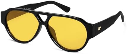 VANLINKER Trendy Polarized Aviator Sunglasses for Women Men  display picture 1