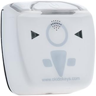 OKIDOKEYS Smart-Reader Enables Smart-Lock Access with Okidokeys Wristbands, Keychains, Cards or Any Cellphone - USRE01USWH by Okidokeys