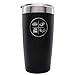 Keto Kofi Travel Tumbler Drink Coffee Cup (20 oz.) Double-Wall, Vacuum Insulated Stainless Steel | Slide Top Lids, Straw Friendly | Retains Hot & Cold Temperatures | Gym and Diet