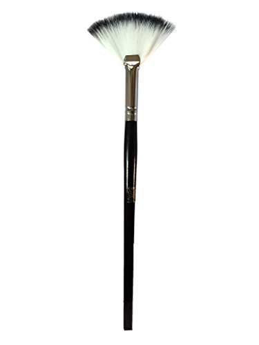 Fan Brush Taklon 7.75" Glycolic Lactic TCA Serum Mask Black