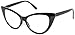 OWL Cateye Sunglasses for Women Classic Vintage High Pointed Winged Retro Design