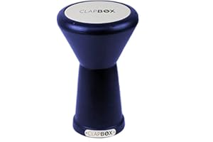Clapbox Darbuka Hand Drum, A Percussion Instrument good for Beginners or Professionals, NOT MADE IN CHINA, The most reviewed Hand Drums brand Worldwide (Blue)