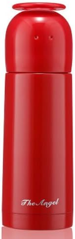 Travel Mug Bulk, Travel Mug Stainless Steel Creative Stainless Steel Cup Vacuum Flask Thermos Water Bottle Cup, Material Stainless Steel (Angel Red)