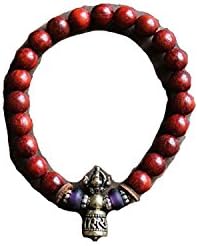 Gsmart Tibetan Buddhism Ren Sanders Wood Mala Beads Women Men 's Bracelets Beaded OM Healing Jewelry Lucky Bracelets Handmade (16)
