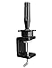 Blisstime Plastic Standard Mannequin Head Holder Clamp Black