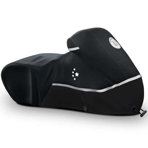 LIBZAKI Motorcycle Cover 96 XXL Vehicle Cover/Black