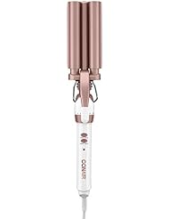 Conair Double Ceramic Triple Barrel Waver; White / Rose Gold, Pack of 1
