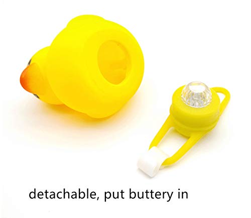 image for NEEAI Kids Bike Horn Cute Bicycle Lights Bell Squeeze Horns for Toddle