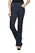 Rekucci Jeans Women's Ease in to Comfort Fit Pull-On Stretch Bootcut Denim Pants (8,Dk. Wash)