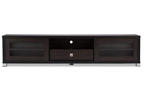 Baxton-Studio-Wholesale-Interiors-Beasley-TV-Cabinet-with-2-Sliding-Doors-and-Drawer-70-Dark-Brown