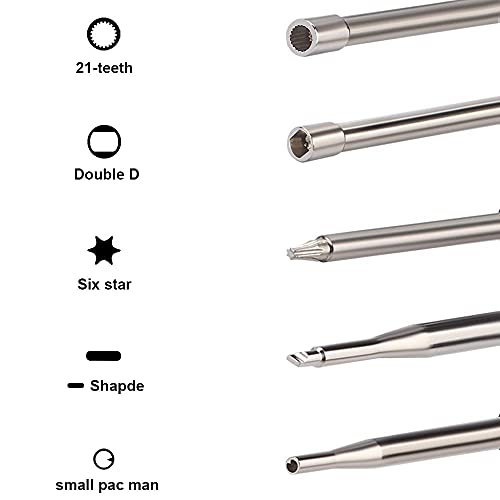 Hipa Carburetor Adjustment Tool Carrying Case Cleaning Bursh for Common