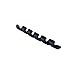 Yuauy 10 Pcs Black Wrap Spiral Bicycle Cable Sleeve Rubber Housing Protector Frame Guard for MTB Bike Shift Brake Line Pipe Anti-friction