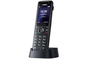 Yealink AX83H IP Phone - Cordless - Wi-Fi, Bluetooth - 5 Multiple Conferencing - Wall Mountable, Stand Mountable