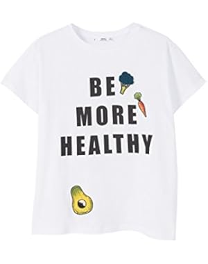 Mango Women's Decorative Patches T-Shirt