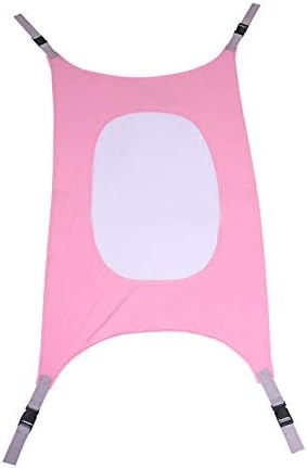 SSTQSAA Portable Baby Crib Hammock, Detachable Infant Safety Hammock, Breathable Newborn Sleeping Bed for Home Travel (Pink)