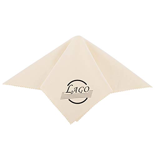 12X12 Inch Guitar Cleaning Cloth Instrument Polishing Cloth Guitar Care Clothing, Guitar Violin Piano Clarinet Trumpet Sax Polishing Cloth Microfibre Polishing Cloth (2 pcs)