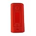 Wismec Reuleaux RX300 Silicone Protective Gel Wrap Skin Case Sleeve Cover Fits Rueleaux RX 300 Easy Battery Access (Red)