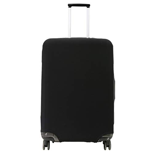 kwmobile-Travel-Luggage-Suitcase-Cover-Protective-Cover-Spandex-Suitcase-Protector-for-Carry-On-Luggage-Black