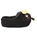 Rovio Angry Birds Black Bird Plush Head Slippers Kid Small 11-12