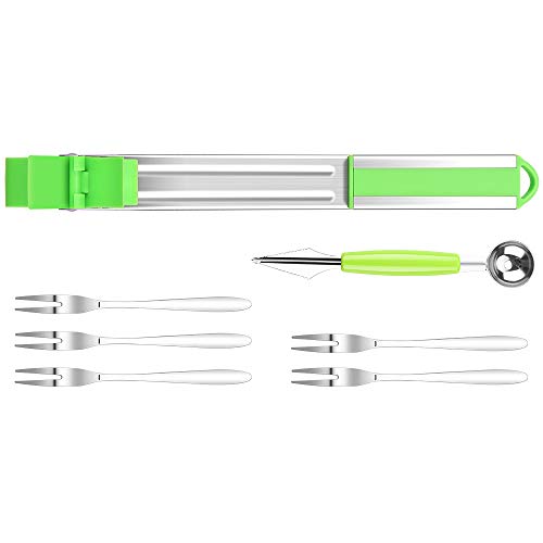image for Aitsite Watermelon Slicer Cutter Stainless Steel Watermelon Windmill C