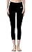 MIRITY Women's Tight Yoga Pants Spandex Workout Gym Activewear Capris Yogapants Color Black Size M