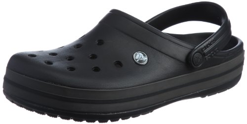 Crocs - Crocs Crocband Clogs (Adult) - Black/Charcoal - Black/Charcoal - Men's 12