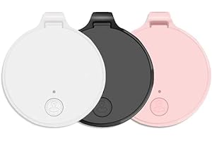 DOMISIGN GPS Tracker for Kids, Pets, Dogs, Luggage, No Monthly Fee, 2024 Newest Real-Time Global Tracking Device, Item Finder, Waterproof Mini Tag Compatible with Apple Find My App, iOS