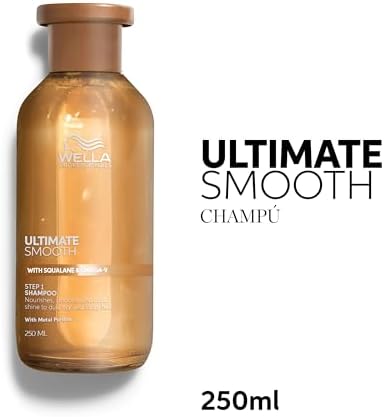 Ultimate Smooth - Champô Hidratante para o Tratamento Capilar com Escualano e Ómega 9 - Cabelo seco, opaco e com crepas (250ml)