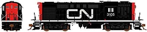 Rapido HO 32512 MLW RS-18 Locomotive, Canadian National (Noodle) #3837 (DCC and Sound Equipped)
