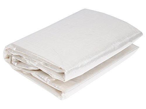 WOLTU Garden Furniture Protective Cover, PE Furniture Set Cover, Waterproof, Anti-UV, Dustproof and Windproof, 242 x 162 x 100 cm