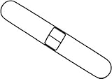 ABCO 1404 5x36 Dust Mop Frame, 5" x