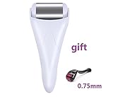 Tentop Global Ice Roller plus gift 540 Titanium Roller0.75mm for Face and Body Massage, Eye Puffiness, Cold Therapy Pain Relief Ice Roller with Stainless Steel Roller for Salon & Home Spa