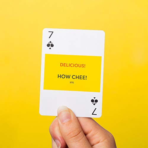 Lingo Playing Cards Language Learning Game Set Fun Visual Flashcard Deck to Increase