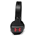 JBL Under Armor Sport Wireless Train On-Ear Headphones Built-in Remote Microphone (Black/Red)