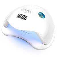 SUNUV UV LED Nail Lamp Light Dryer for Gel Nail Polish Curing Professional Big Size for Salon SUN5plus 48W