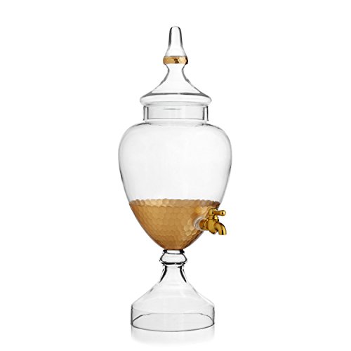 Compare Price gold beverage dispenser on