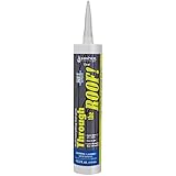 Sashco Through The Roof Sealant, 10.5 oz Cartridge, Clear (Pack of 1)