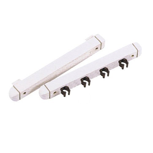 Supreme โ Wall Mounted Cue Holder with 4 Q Clips White