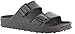 Birkenstock Unisex Arizona Essentials EVA Metallic Anthracite Sandals - 40 Narrow EU