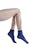 Womens Nylon Ankle Socks, Colorful, Thin, 50 Denier