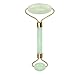 Jade Roller for Face, Jade Facial Roller, Gua Sha Scraping Massager, Anti-aging 100% Natural Facial Jade Stone Set - Face Eye Neck Beauty Roller For Slimming & Firming