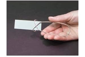 Microscope Slide Holding Forceps, Plated Steel Wire