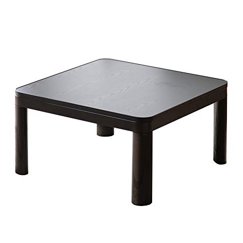 アイリスオーヤマ こたつ テーブル本体 一人暮らし 正方形 70cm 天面 カジュアル リバーシブル ブラック(木目調) PKC-70S-MD商品画像