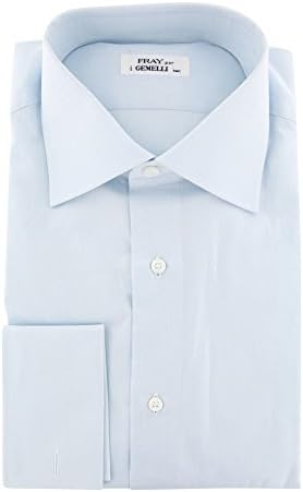 Fray New Light Blue Solid Slim Shirt